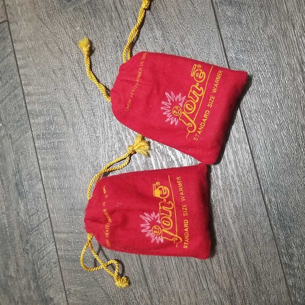 Set of 2! Vintage hand warmers